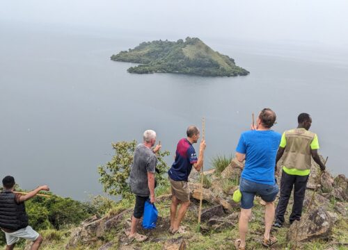 EXPLORE GISENYI LAKE KIVU SHORE BY BIKE AND BOAT TOUR